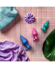 ROMP - KIT D'ENTRAÎNEMENT ANAL LUSTER TAILLES S/M/L AVEC BASE EN FORME DE CŒUR