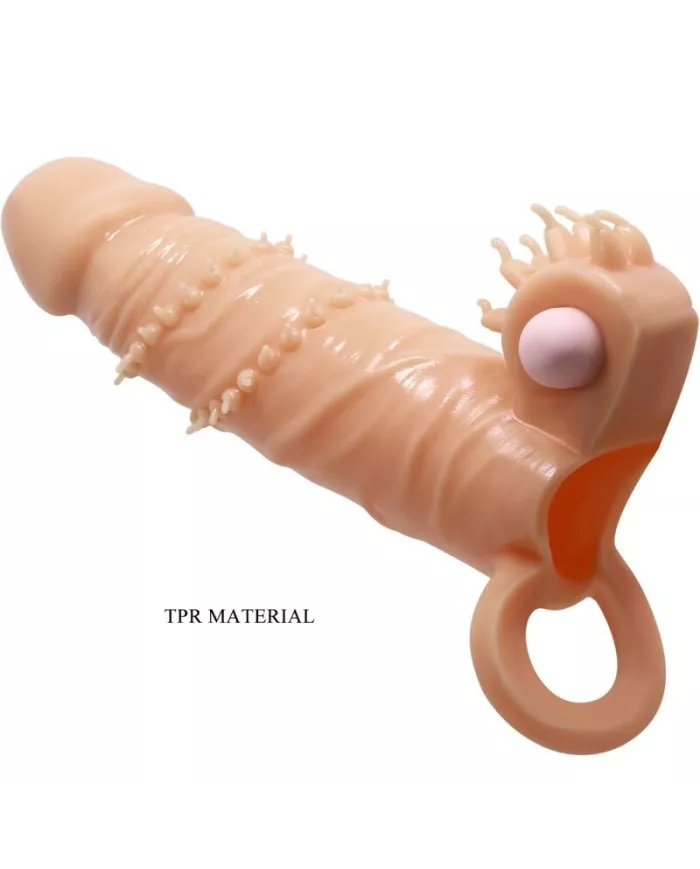 PRETTY LOVE - CONNOR MANCHON DE PÉNIS + STIMULATEUR DE CLITORIS CHAIR PRETTY LOVE - CONNOR MANCHON DE PÉNIS + STIMULATEUR DE CLITORIS CHAIR