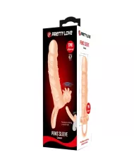 PRETTY LOVE - CONNOR MANCHON DE PÉNIS + STIMULATEUR DE CLITORIS CHAIR PRETTY LOVE - CONNOR MANCHON DE PÉNIS + STIMULATEUR DE CLITORIS CHAIR