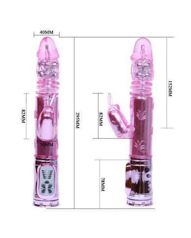 BAILE - ROTATEUR RAMPANT ROSE THROBBING BUNNY