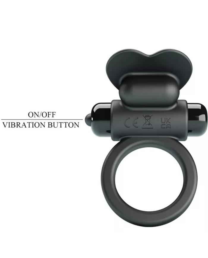 PRETTY LOVE - BAGUE VIBRANTE DEBONAIRE LAPIN 10 VIBRATIONS NOIRE PRETTY LOVE - BAGUE VIBRANTE DEBONAIRE LAPIN 10 VIBRATIONS NOIRE