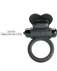 PRETTY LOVE - BAGUE VIBRANTE DEBONAIRE LAPIN 10 VIBRATIONS NOIRE PRETTY LOVE - BAGUE VIBRANTE DEBONAIRE LAPIN 10 VIBRATIONS NOIRE