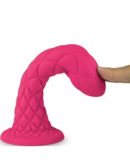 SILEXD - DREAMY DILDO FANTASY SILICONE LIQUIDE THERMORÉACTIF VIOLET 18,5 CM