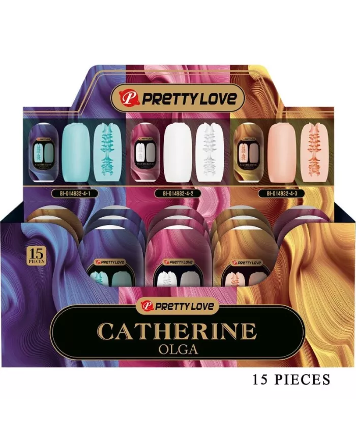 PRETTY LOVE - OLGA PACK 15 DIFFÉRENTS MASCRUBATEURS HOMMES