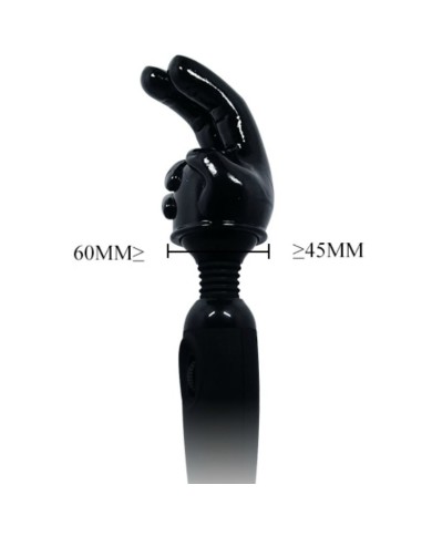 BAILE - TÊTE ÉLECTRIQUETÊTE INTERCHANGEABLE POUR MASSEUR DE CONCEPTION DE MAIN