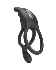 PRETTY LOVE - SETH DOUBLE ANNEAU VIBRANT LAPIN 7 VIBRATIONS NOIR PRETTY LOVE - SETH DOUBLE ANNEAU VIBRANT LAPIN 7 VIBRATIONS NOIR