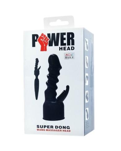 BAILE - TÊTE INTERCHANGEABLE POWER HEAD POUR LA STIMULATION INTERNE ET DU CLITORIS