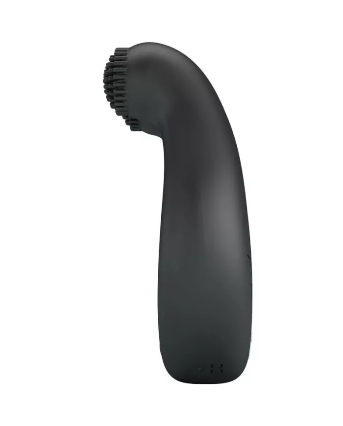 PRETTY LOVE - ANNEAU VIBRANT DAHLIA + STIMULATEUR DE CLITORIS 12 VIBRATIONS NOIR