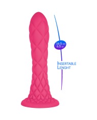 SILEXD - DREAMY DILDO FANTASY SILICONE LIQUIDE THERMORÉACTIF VIOLET 18,5 CM