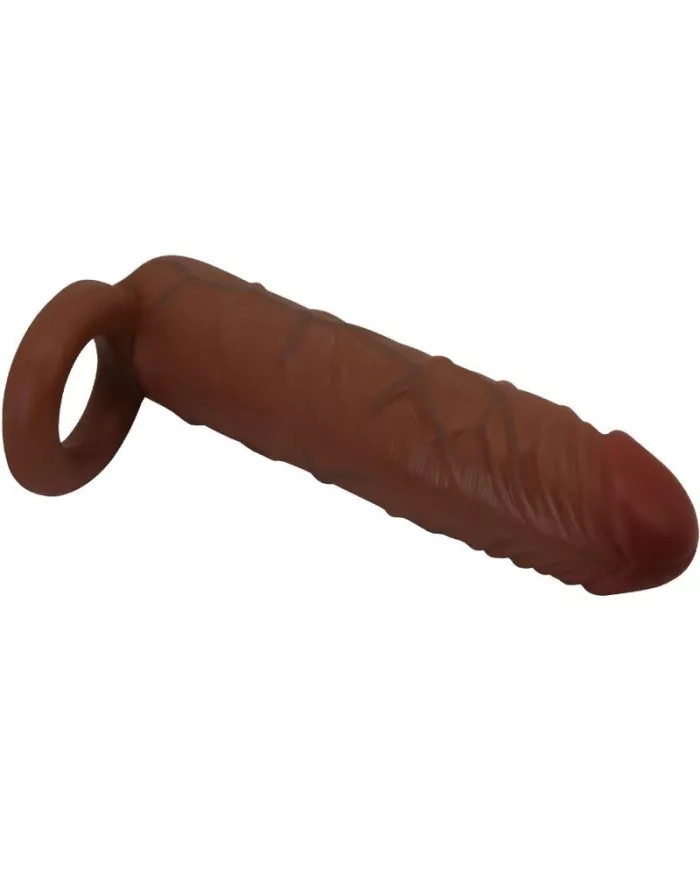 PRETTY LOVE - MANCHON DE PÉNIS KAILE AVEC EXTENSION DE 2,5 CM MULATTO PRETTY LOVE - MANCHON DE PÉNIS KAILE AVEC EXTENSION DE 2,5 CM MULATTO