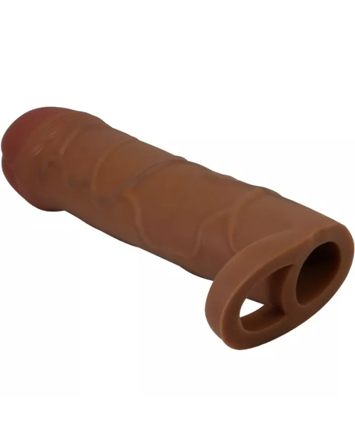 PRETTY LOVE - MANCHON DE PÉNIS POUR OIGNON AVEC EXTENSION DE 2,5 CM MULATTO PRETTY LOVE - MANCHON DE PÉNIS POUR OIGNON AVEC EXTENSION DE 2,5 CM MULATTO