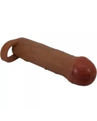 PRETTY LOVE - MANCHON DE PÉNIS POUR OIGNON AVEC EXTENSION DE 2,5 CM MULATTO PRETTY LOVE - MANCHON DE PÉNIS POUR OIGNON AVEC EXTENSION DE 2,5 CM MULATTO