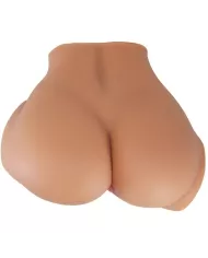 CRAZY BULL - VIBRATEUR EMILIA ASS AVEC VAGIN RÉALISTE ET TÉLÉCOMMANDE DE CHAIR D'ANUS