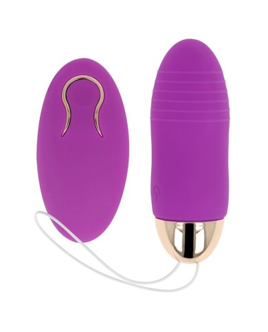 OHMAMA - ŒUF VIBRANT TÉLÉCOMMANDE 10 VITESSES VIOLET