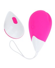 OHMAMA - ŒUF VIBRANT TEXTURÉ 10 MODES ROSE ET BLANC