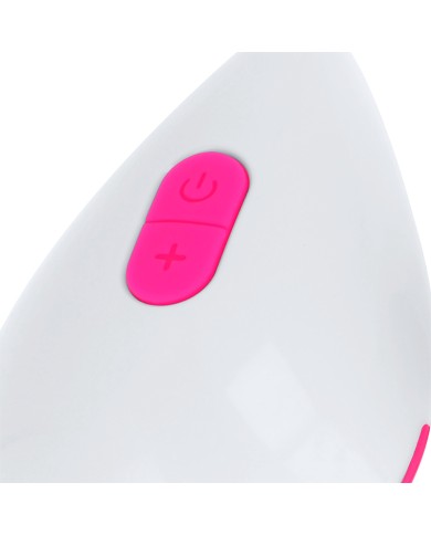 OHMAMA - ŒUF VIBRANT TEXTURÉ 10 MODES ROSE ET BLANC