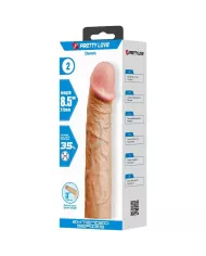 PRETTY LOVE - MANCHON DE PÉNIS DEREK AVEC EXTENSION DE 7,6 CM DE CHAIR PRETTY LOVE - MANCHON DE PÉNIS DEREK AVEC EXTENSION DE 7,6 CM DE CHAIR