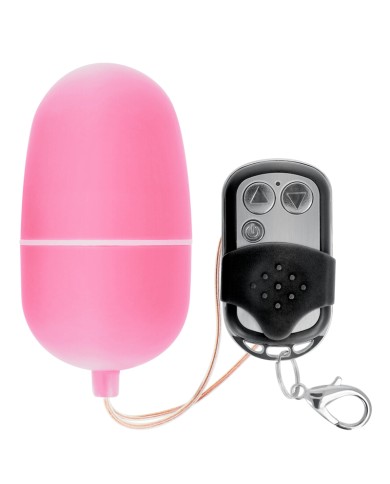 ONLINE - OEUF VIBRANT TÉLÉCOMMANDE M ROSE