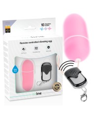 ONLINE - OEUF VIBRANT TÉLÉCOMMANDE L ROSE