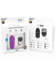 ONLINE - OEUF VIBRANT TÉLÉCOMMANDE L LILAS