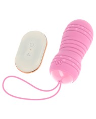 OHMAMA - TÉLÉCOMMANDE ŒUF 7 MODES ROTATION ROSE