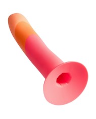ROMP - DIZI GODEMICHET EN SILICONE AVEC VENTOUSE TRICOLÉ 18 CM