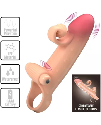 ROMANCE - MANCHON PÉNIS VIBRANT NATUREL