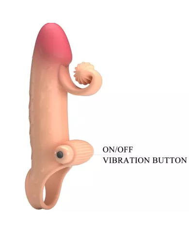 ROMANCE - MANCHON PÉNIS VIBRANT NATUREL