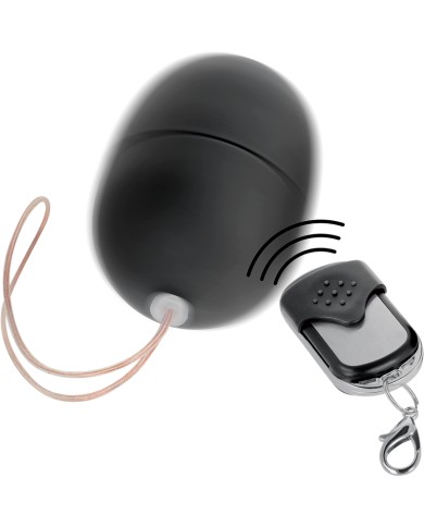 ONLINE - OEUF VIBRANT TÉLÉCOMMANDE S NOIR