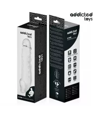 ADDICTED TOYS - GAINE PÉNIS TRANSPARENTE TAILLE M 27 CM