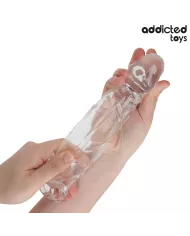 ADDICTED TOYS - EXTENSION DE PÉNIS TRANSPARENTE 27 CM ADDICTED TOYS - EXTENSION DE PÉNIS TRANSPARENTE 27 CM