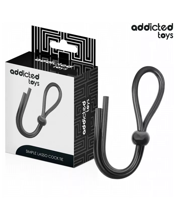 ADDICTED TOYS - CORDE EN SILICONE POUR LE PÉNIS À BOUCLE UNIQUE ADDICTED TOYS - CORDE EN SILICONE POUR LE PÉNIS À BOUCLE UNIQUE