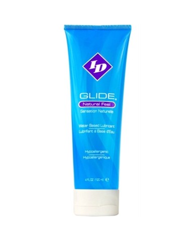 ID GLIDE - LUBRIFIANT BASE D'EAU TUBE DE VOYAGE ULTRA LONGUE DURÉE 120 ML