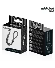 ADDICTED TOYS - CORDE EN SILICONE POUR LE PÉNIS À TRIPLE BOUCLE
