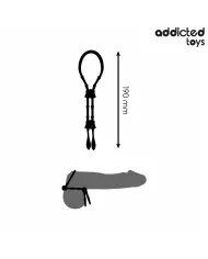 ADDICTED TOYS - CORDE EN SILICONE RÉGLABLE POUR LE PÉNIS