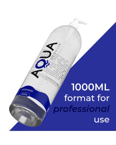 AQUA QUALITY - LUBRIFIANT À BASE D''EAU 1000 ML