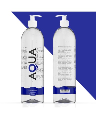 AQUA QUALITY - LUBRIFIANT À BASE D''EAU 1000 ML