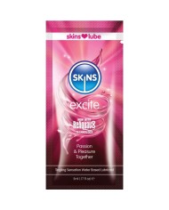 SKINS - EXCITE LUBRIFIANT À BASE D'EAU DOSE UNIQUE 5 ML