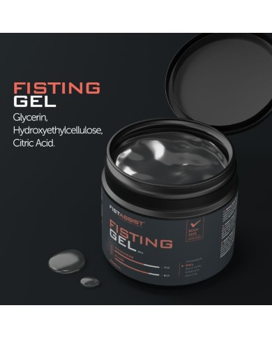 COBECO - FIST ASSIST GEL DE FISTING EXTRA-ÉPAIS À BASE D'EAU 500 ML