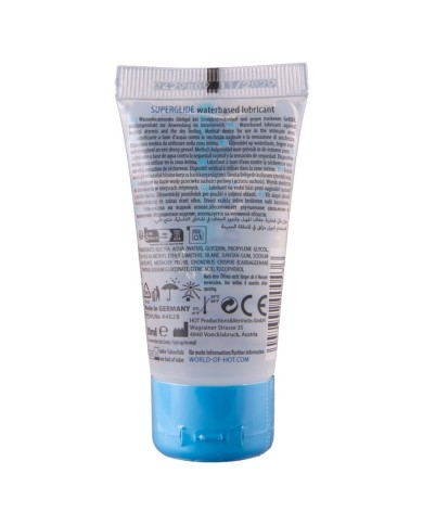 CHAUD - SUPERGLIDE LIQUID PLEASURE LUBRIFIANT À BASE D'EAU 30 ML