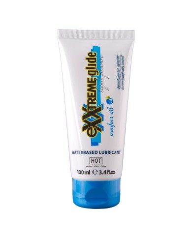 HOT - EXXTREME GLIDE LUBRIFIANT À BASE D'EAU + HUILE DE CONFORT A+ 100 ML