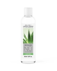 MIXGLISS - GEL LUBRIFIANT ET DE MASSAGE 2 EN 1 À BASE D'EAU NURU À L'ALOE VERA 150 ML