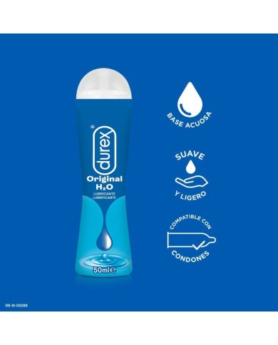DUREX - LUBRIFIANT H2O NATUREL DUREX PLAY 50 ML