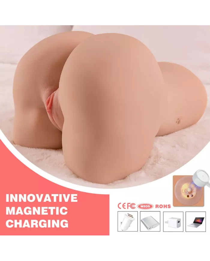 XISE - DANAE - Masturbateur vaginal réaliste avec vibrations multi-positions