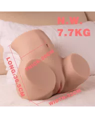 XISE - DANAE - Masturbateur vaginal réaliste avec vibrations multi-positions
