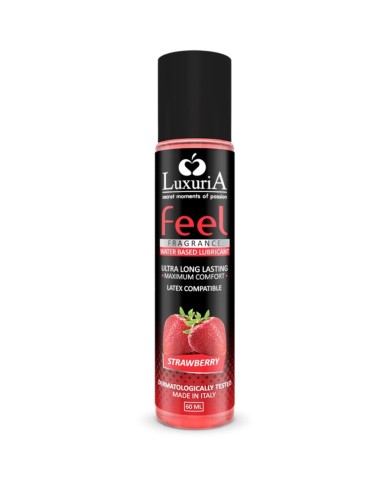 INTIMATELINE - LUXURIA LUBRIFIANT BASE D'EAU FEEL FRAISE 60 ML