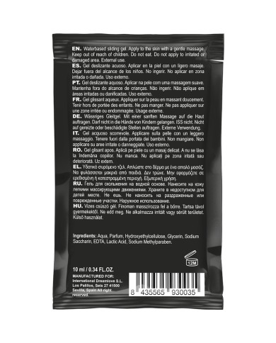 COQUETTE COSMETICS - LUBRIFIANT KISSABLE BASE DEAU DE FRAISE POCHE 10 ML