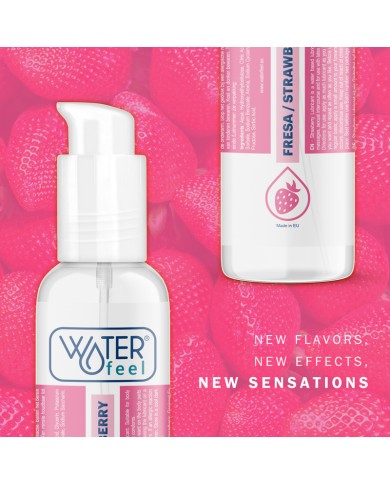 WATERFEEL - LUBRIFIANT À BASE D'EAU DE FRAISE 175 ML