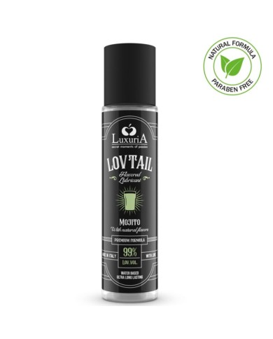 INTIMATELINE - LUBRIFIANT LOVTAIL BASE D'EAU LUXURIA MOJITO 60 ML