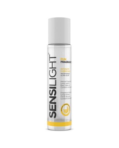 INTIMATELINE - LUBRIFIANT BASE D'EAU SENSILIGHT BANANE 60 ML